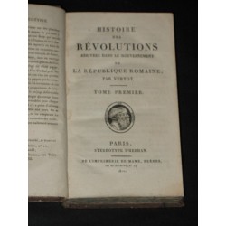 Histoire des révolutions arrivées dans le gouvernement de la république Romaine