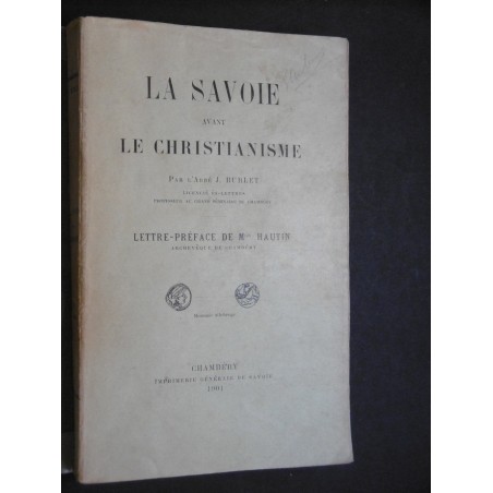 La Savoie avant le christianisme