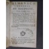 Almanach général de Dauphiné pour l'année 1792 contenant (en deux divisions) son état écclésiastique, son état militaire…