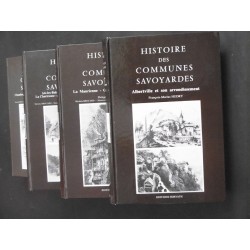 Histoire des communes savoyardes - Savoie (4 volumes édition courante)