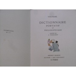 Dictionnaire portatif et philosophique