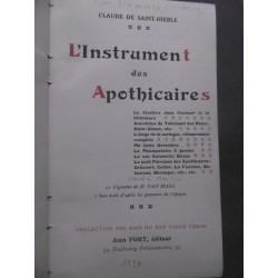 L'instrument des apothicaires