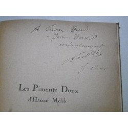 Les piments doux d'Hassan Melek (envoi)