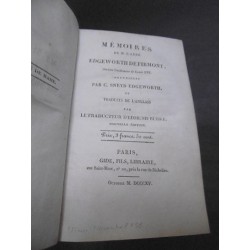 1- Mémoires de M. l'Abbé Edgeworth de Firmont dernier confesseur de Louis XVI 2- Histoire de la captivité de Louis XVI…