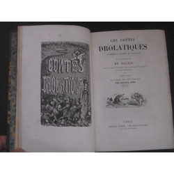 les contes drolatiques (reliure signée)