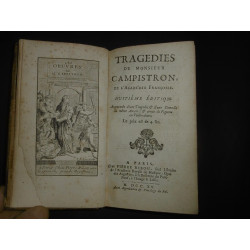 tragedies de monsieur campistron de l'académie française